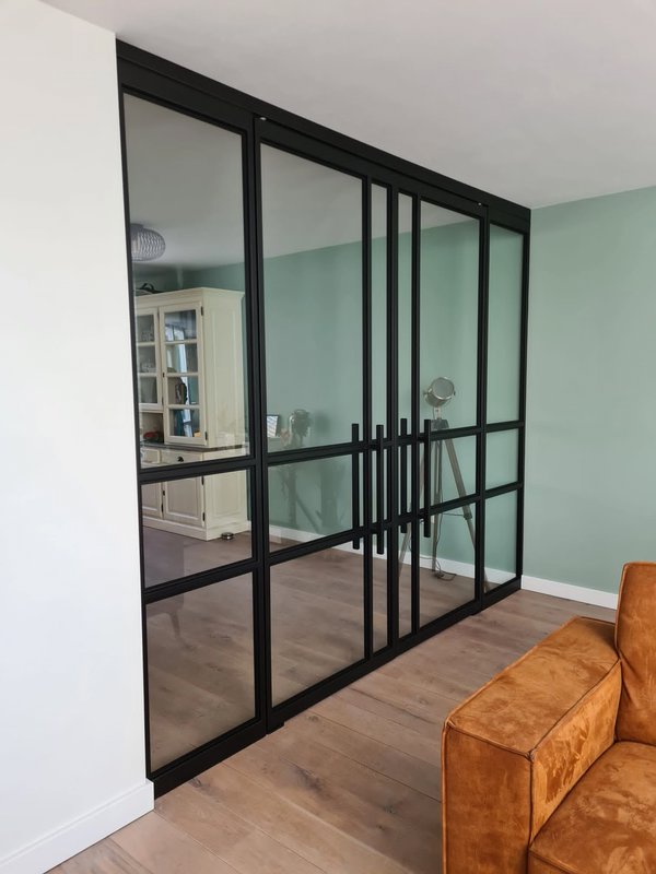 George in dubbele wand met dubbele taatsdeuren